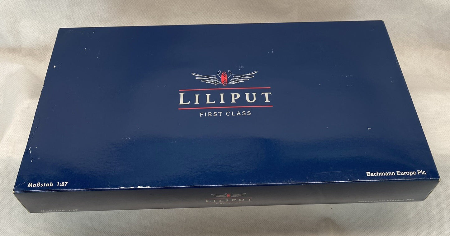 Liliput L235216- Planzer freight waggon set DC, H0