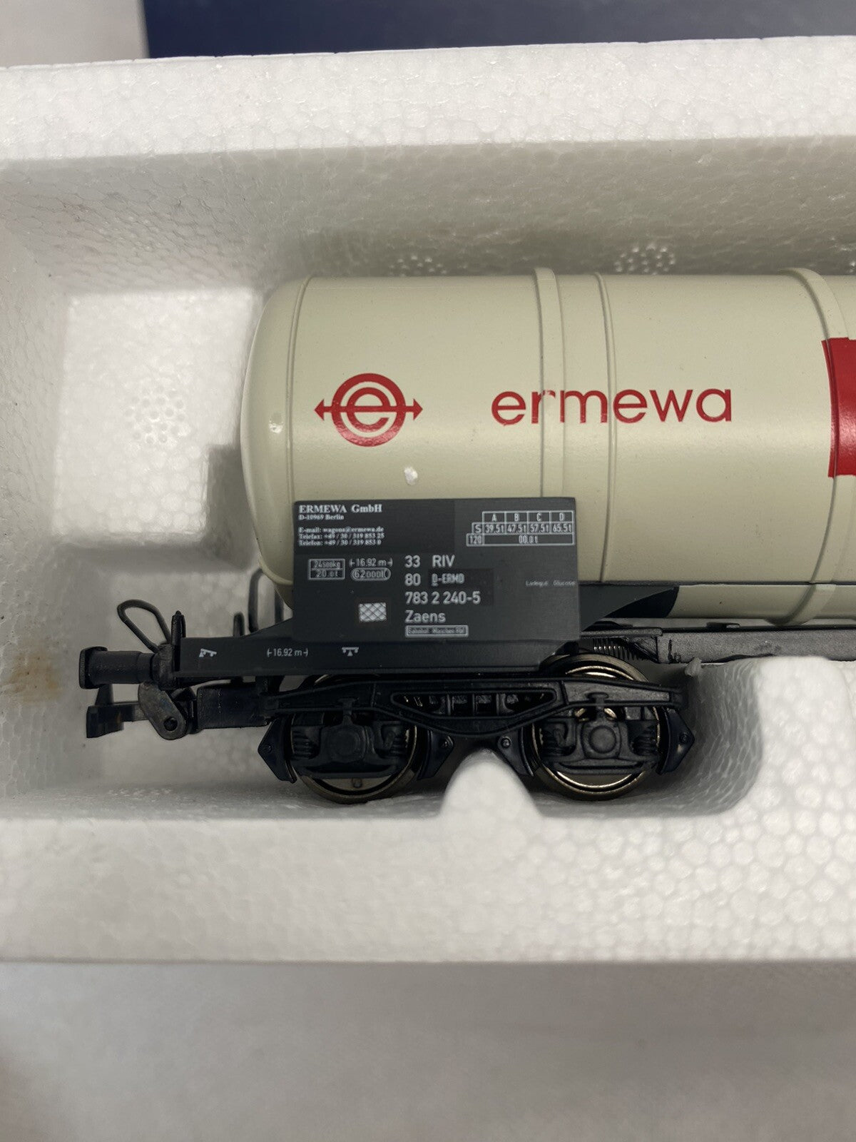 Tillig 76583- Tank car ERMEWA