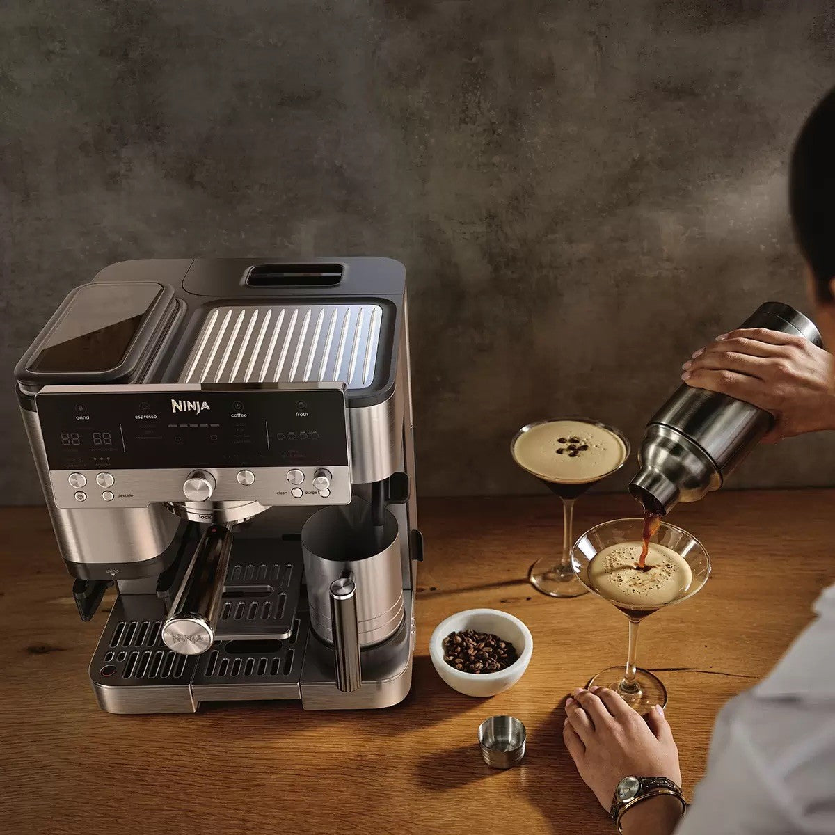 Ninja Luxe Café Premier Series Coffee Machine with Cold Brew ES601UK