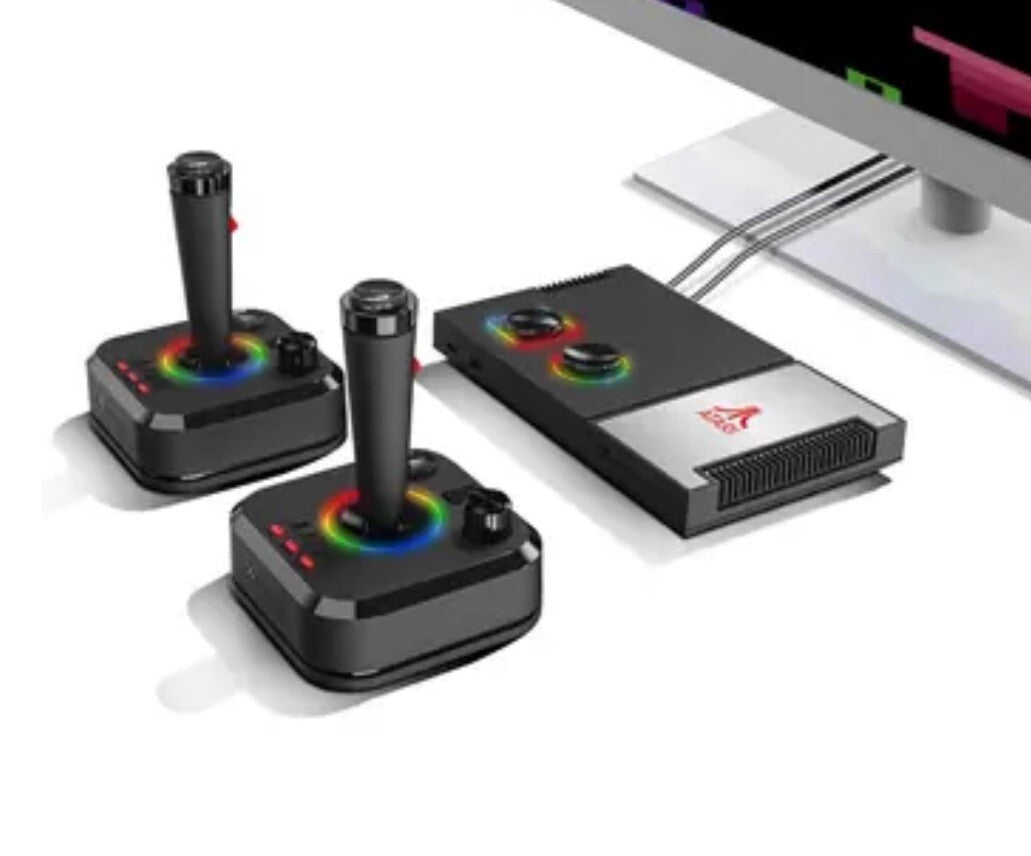 Atari Retro Video Game System & Pocket Player Pro