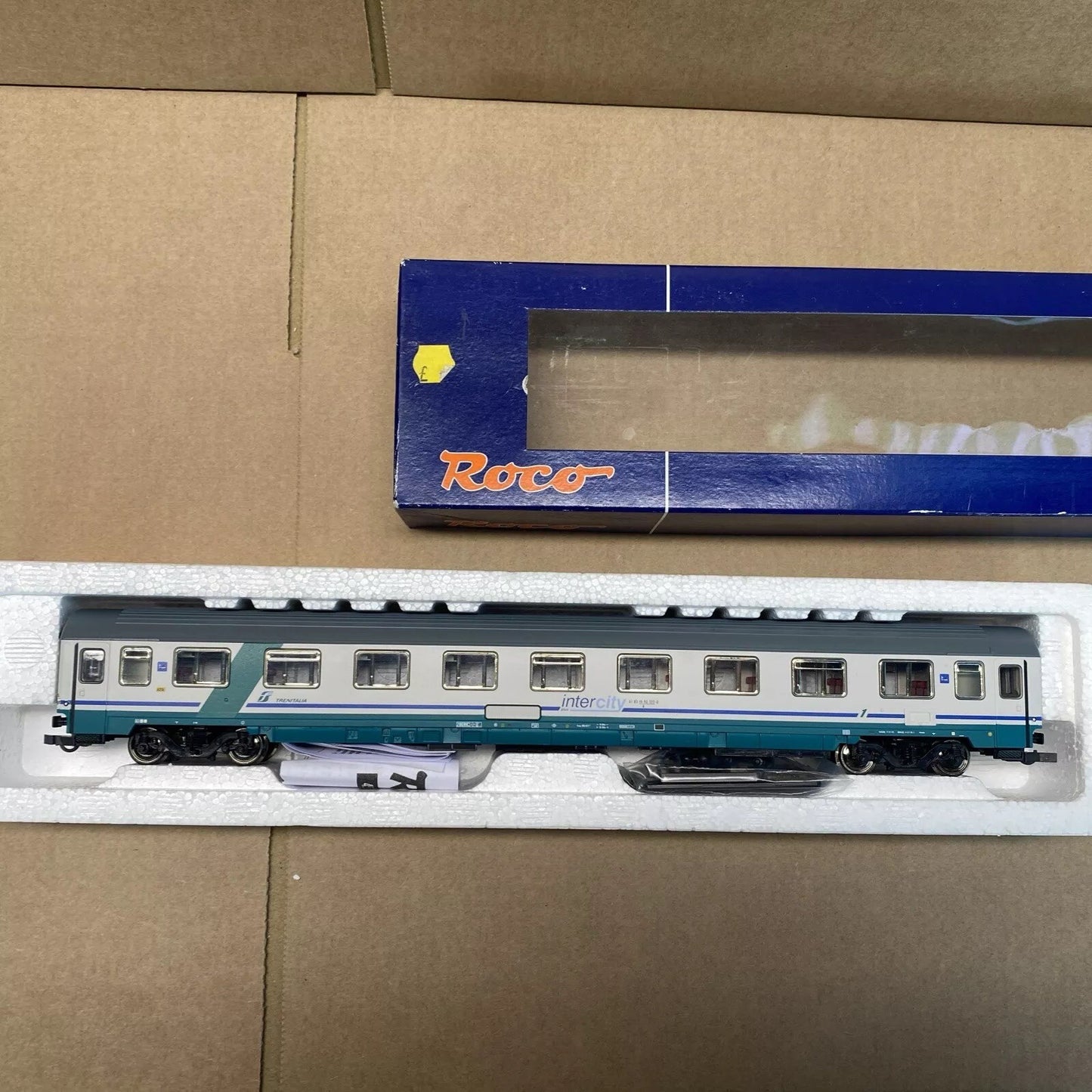 Roco 45712 - Eurofima car 1 class TRENITALIA intercity plus new