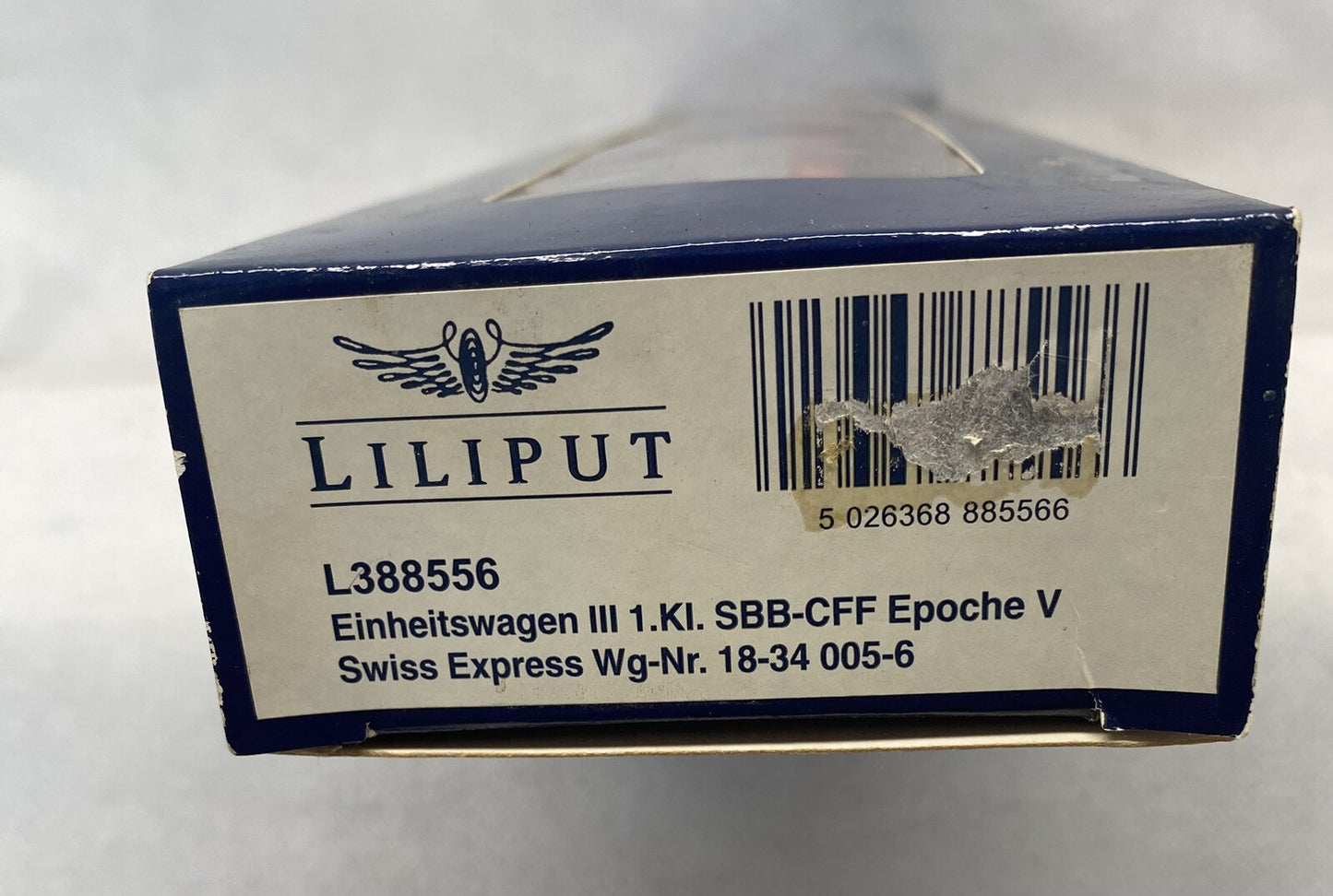 Liliput L388556- Swiss Express EW III 1st Class 18-34 005-6 SBB Ep.V