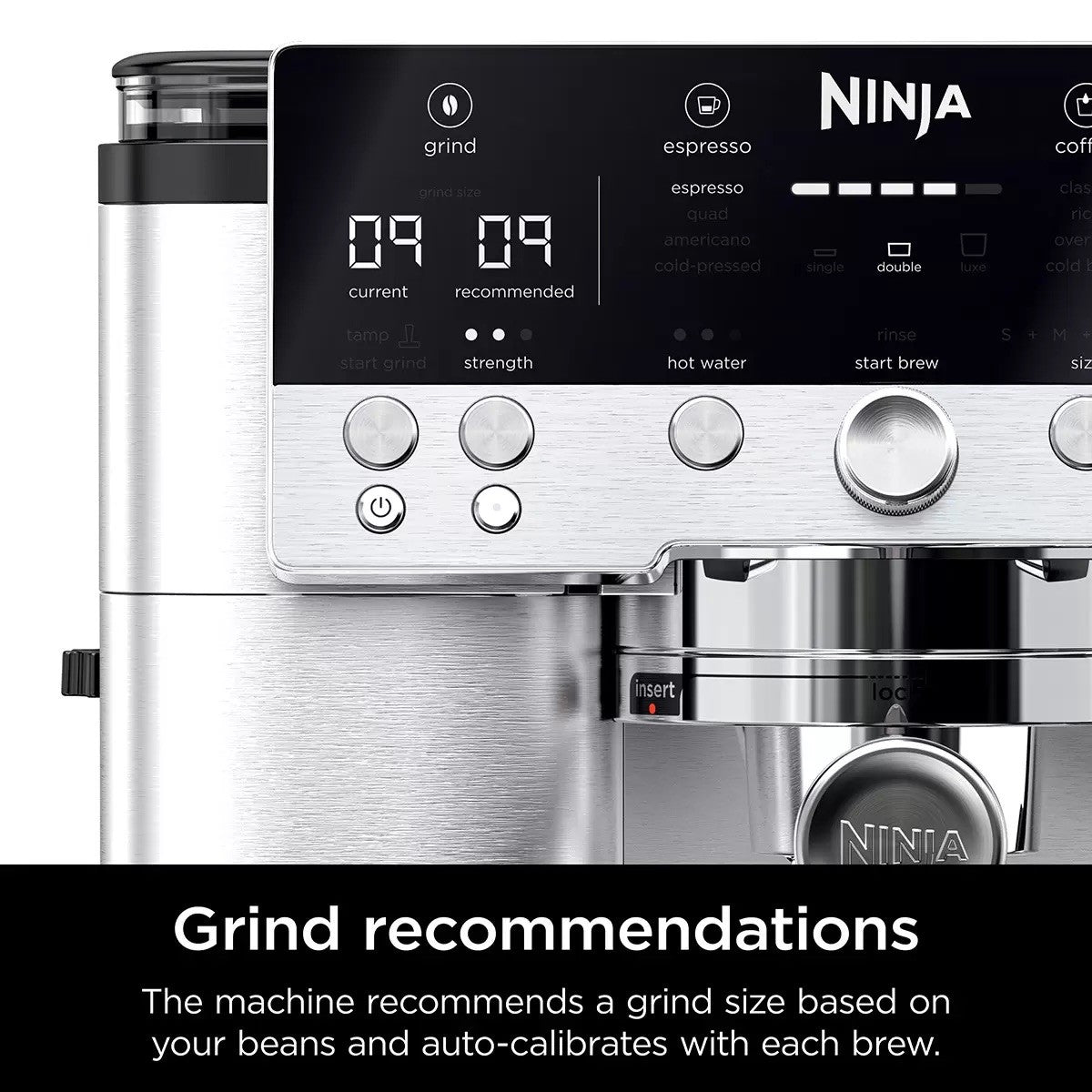 Ninja Luxe Café Premier Series Coffee Machine with Cold Brew ES601UK