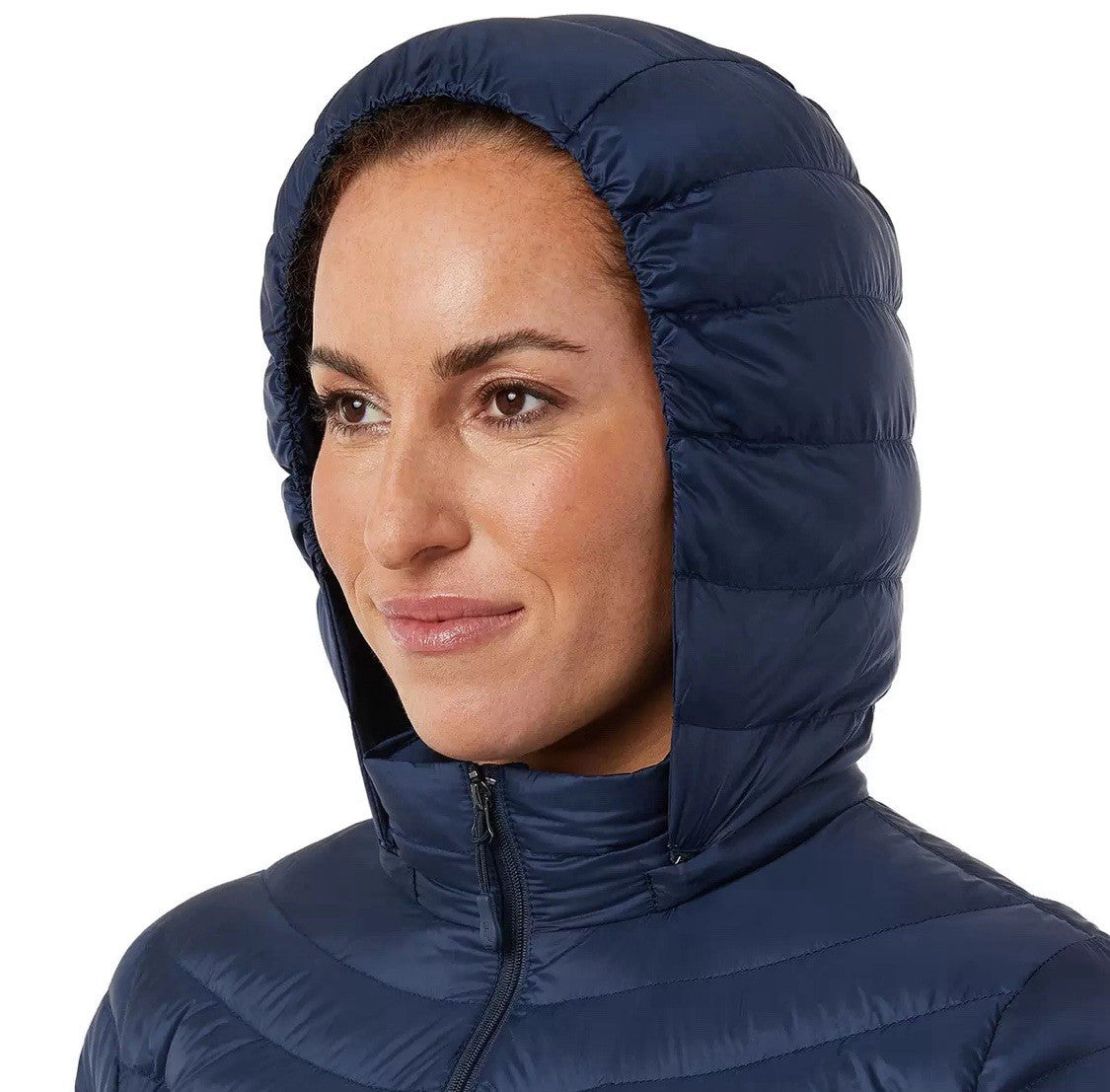 32 Degrees Ladies Short Down Jacket with Detachable Hood in Blue, Extra-Large
