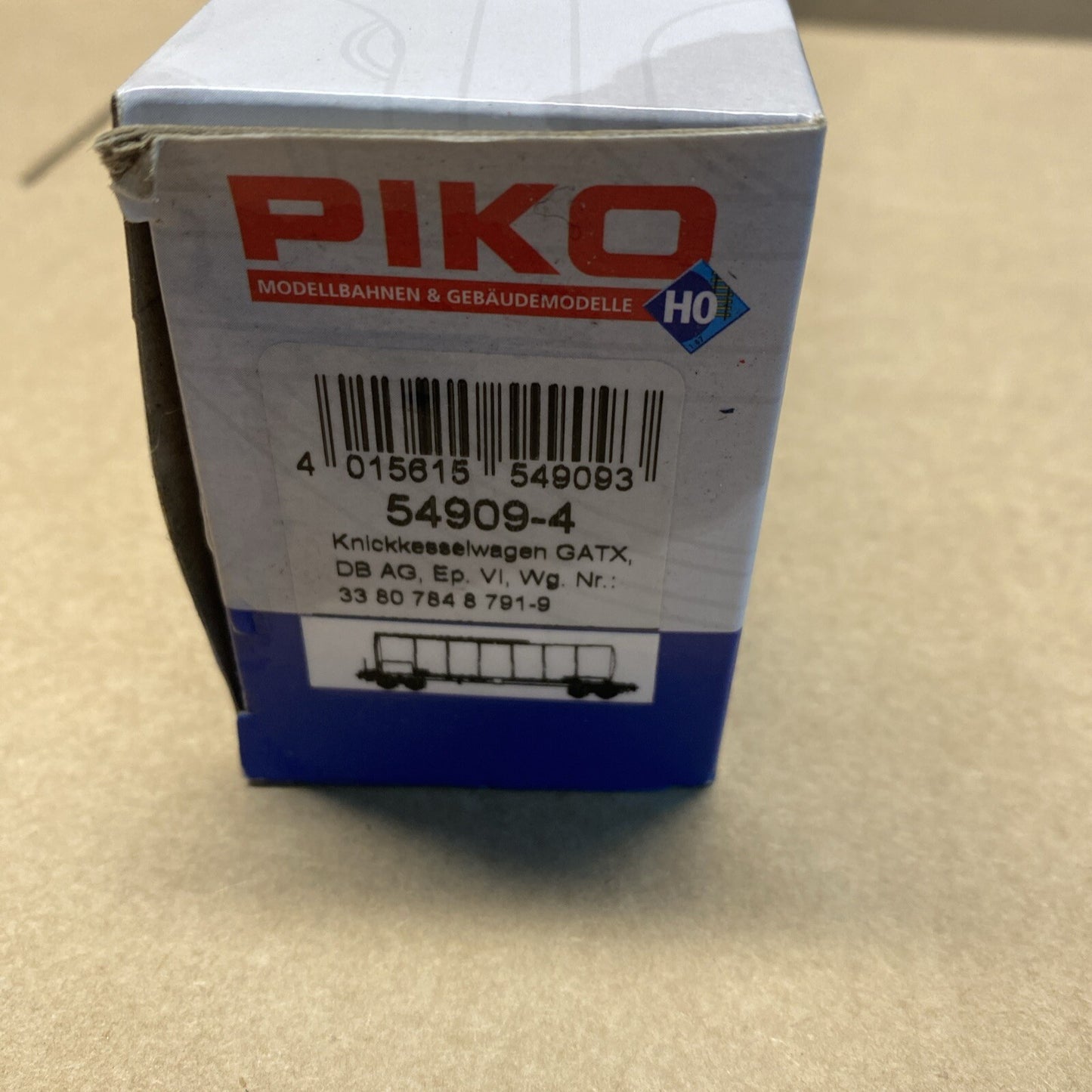 PIKO 54909-4 Gravity Tank Car GATX DB V - Classic Line, Epoch Vl