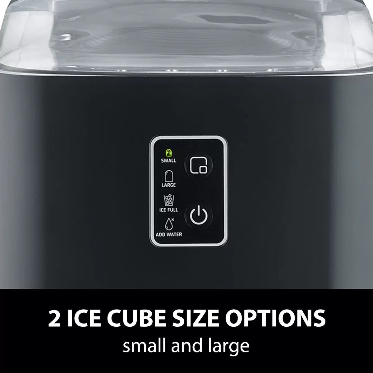 Caso Design IceChef Compact Ice Cube Maker Black, Ex-Display