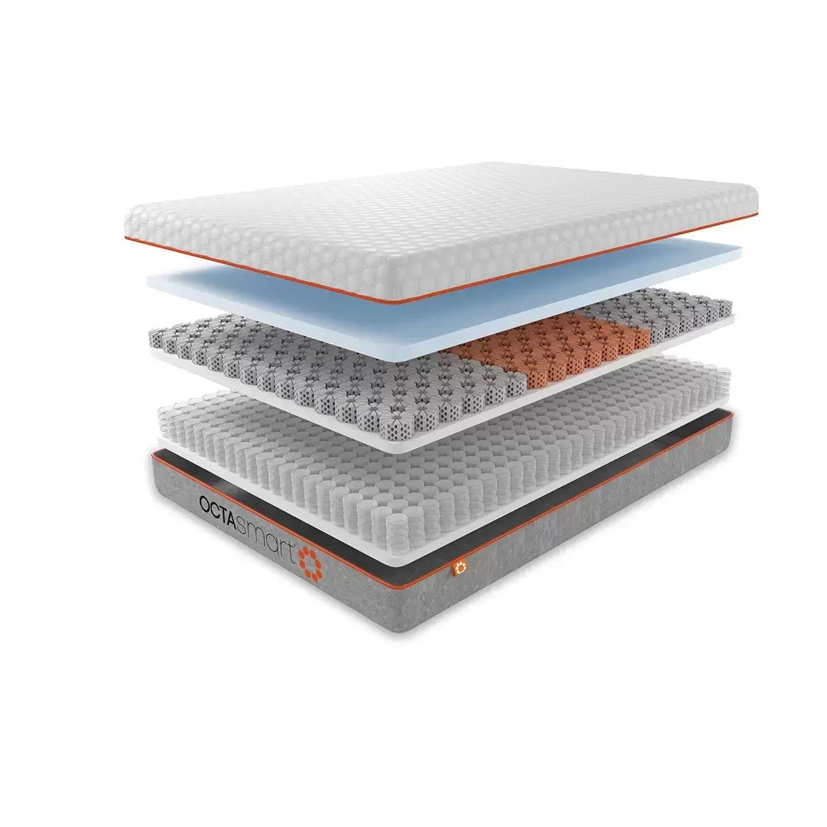 Dormeo Mattress Octasmart Rolled Hybrid Mattress, King 150x200 cm New & Sealed