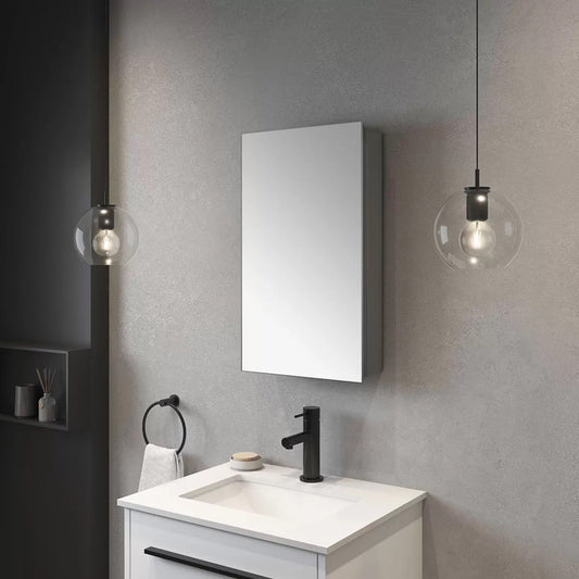 Ove Sophie Stainless Steel Bathroom Mirror Cabinet