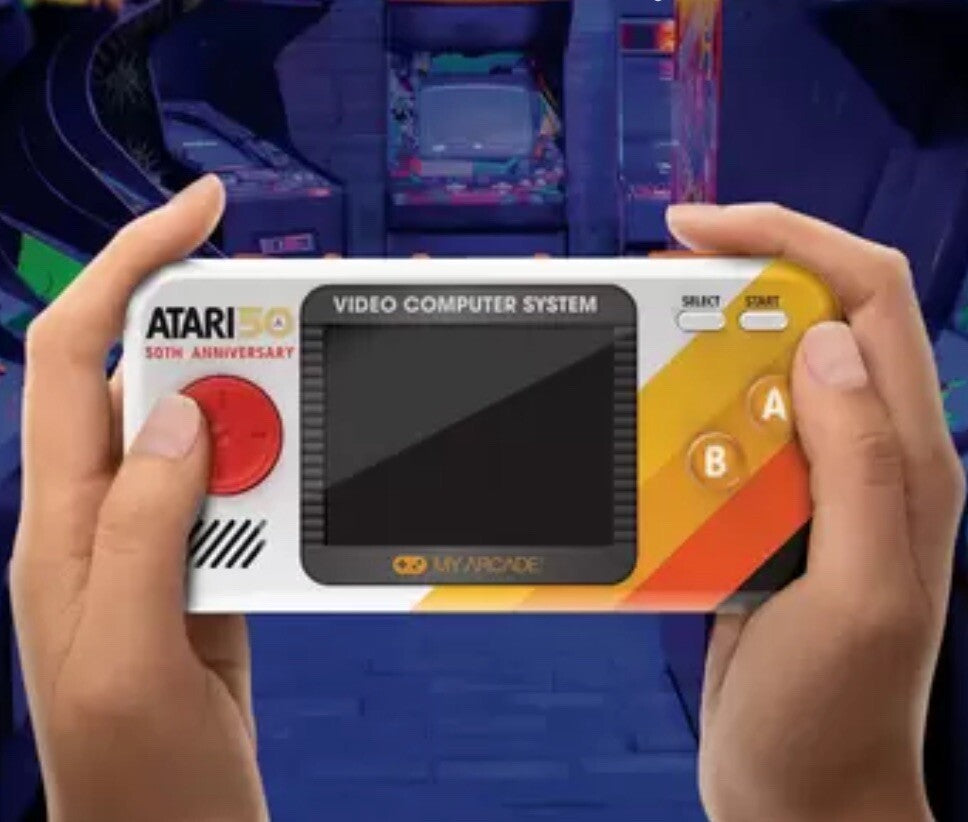 Atari Retro Video Game System & Pocket Player Pro
