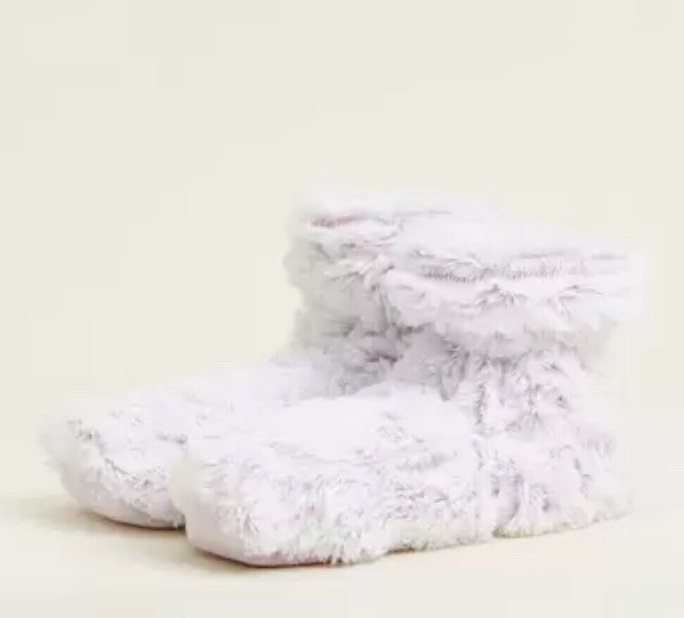 Warmies Fully Heatable Wellness Slipper Boots- One Size Fits Sizes 3-8!