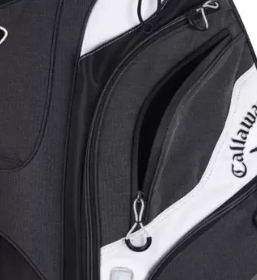 Callaway Premium Cart Bag in Black and Grey