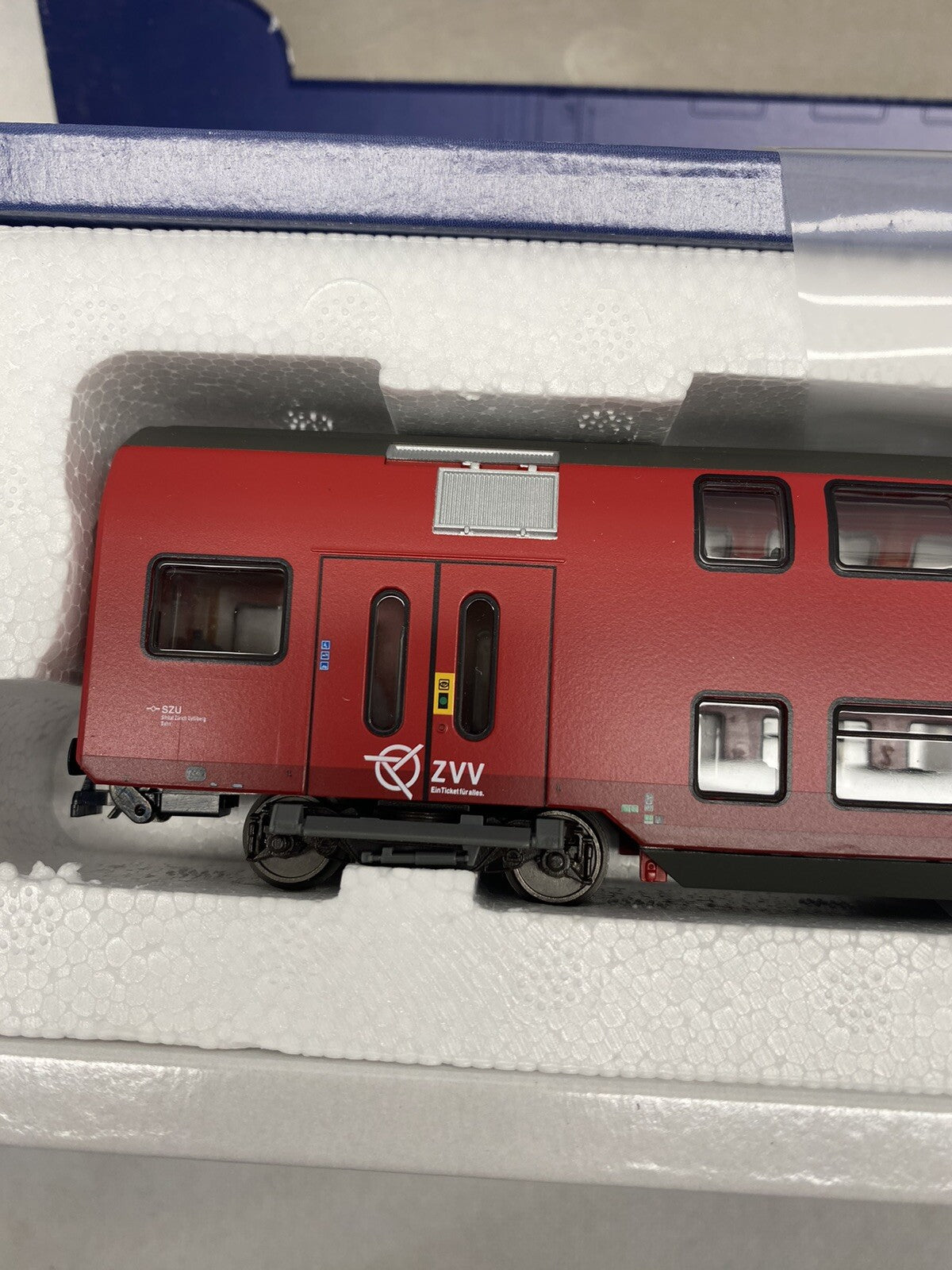 Tillig 73807- 2nd class double-deck coach "Sihltalbahn" of the SZU