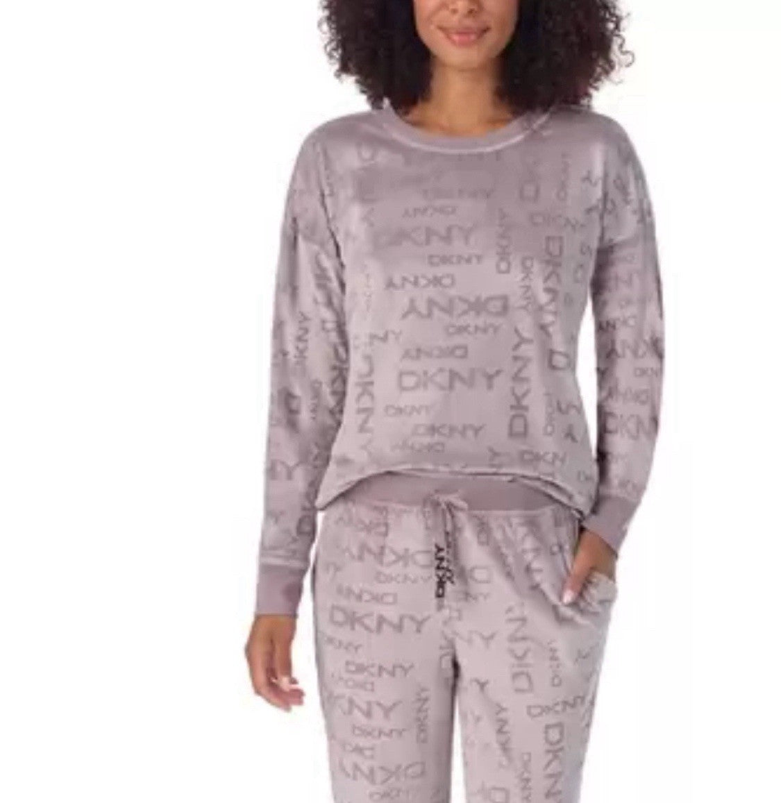 DKNY Ladies Lounge Set in Taupe- Size S