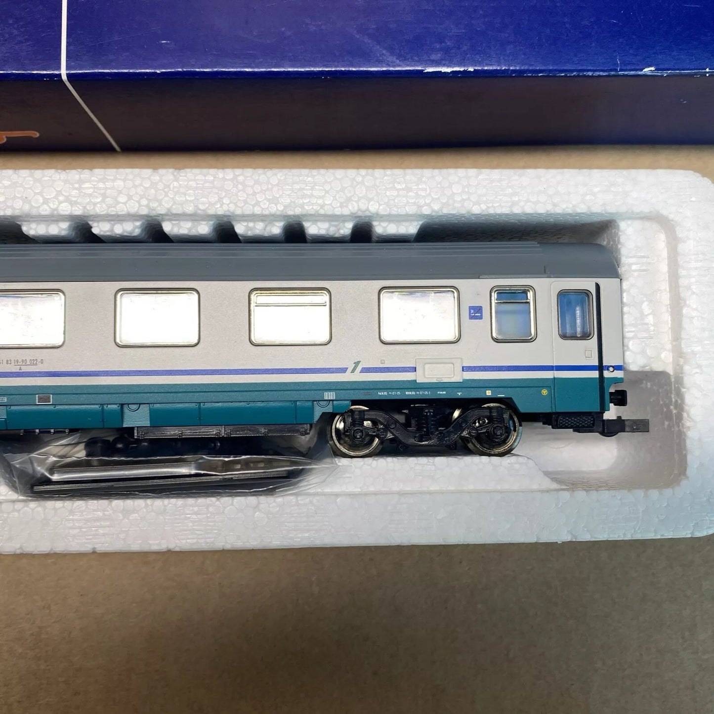 Roco 45712 - Eurofima car 1 class TRENITALIA intercity plus new