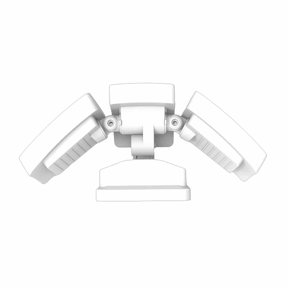 Lutec Solar Motion Sensor Hybrid Security LED Flood Light White Outdoor Lighting