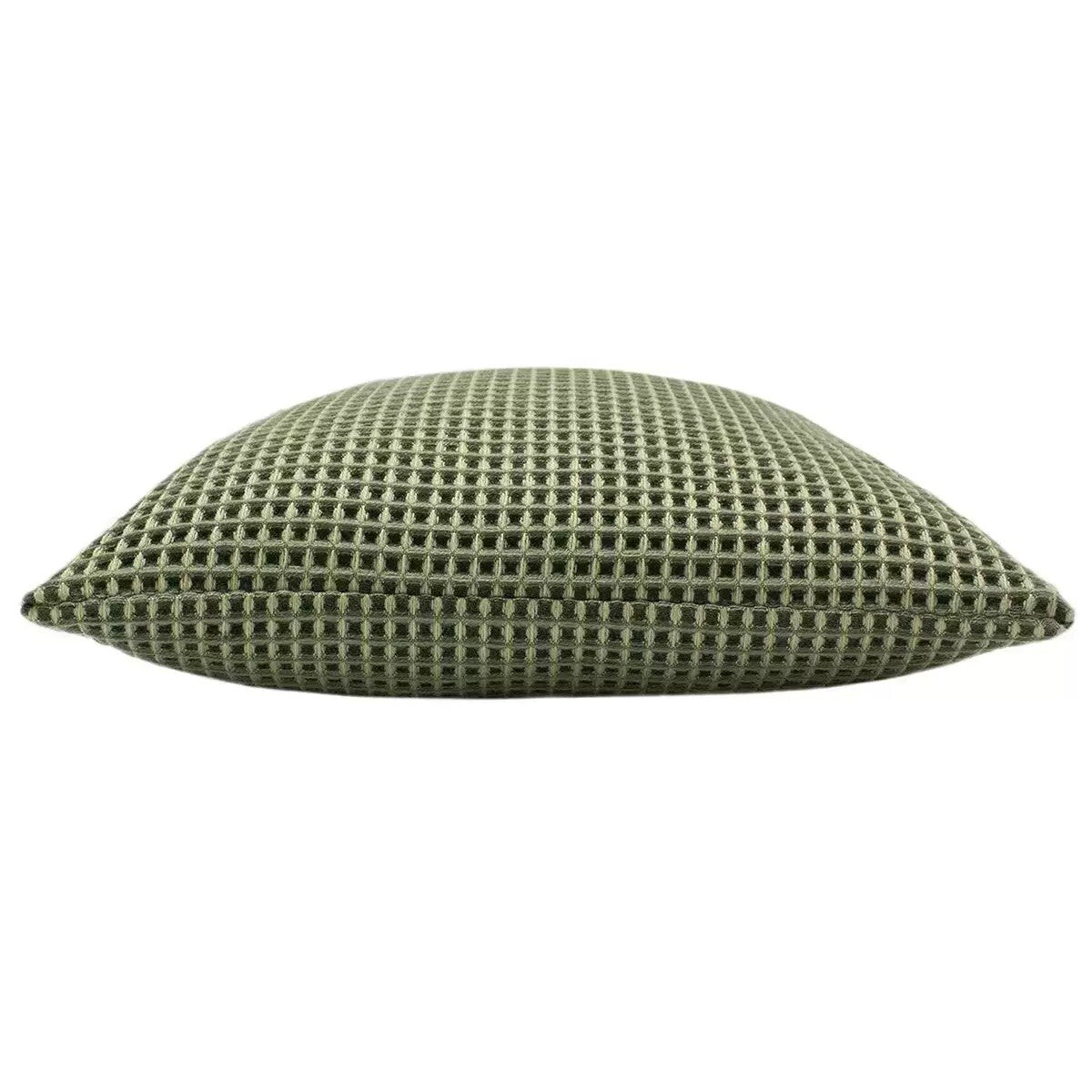 Rowan 45x45 cm Waffle Charcoal Multi-Tonal Cushion, 2 Pack