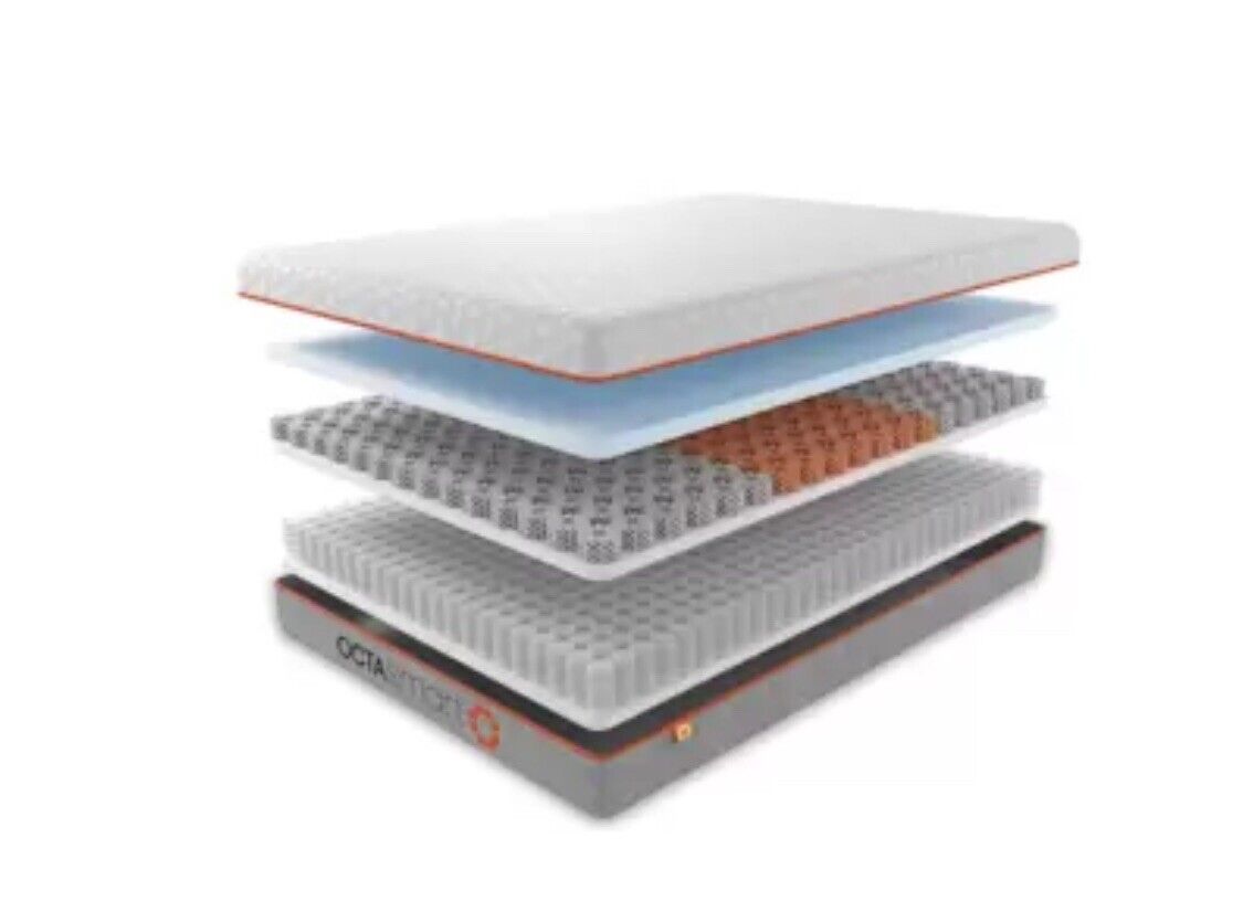NEW Dormeo Octasmart Rolled Hybrid Mattress, Single ** Sealed & Rolled**