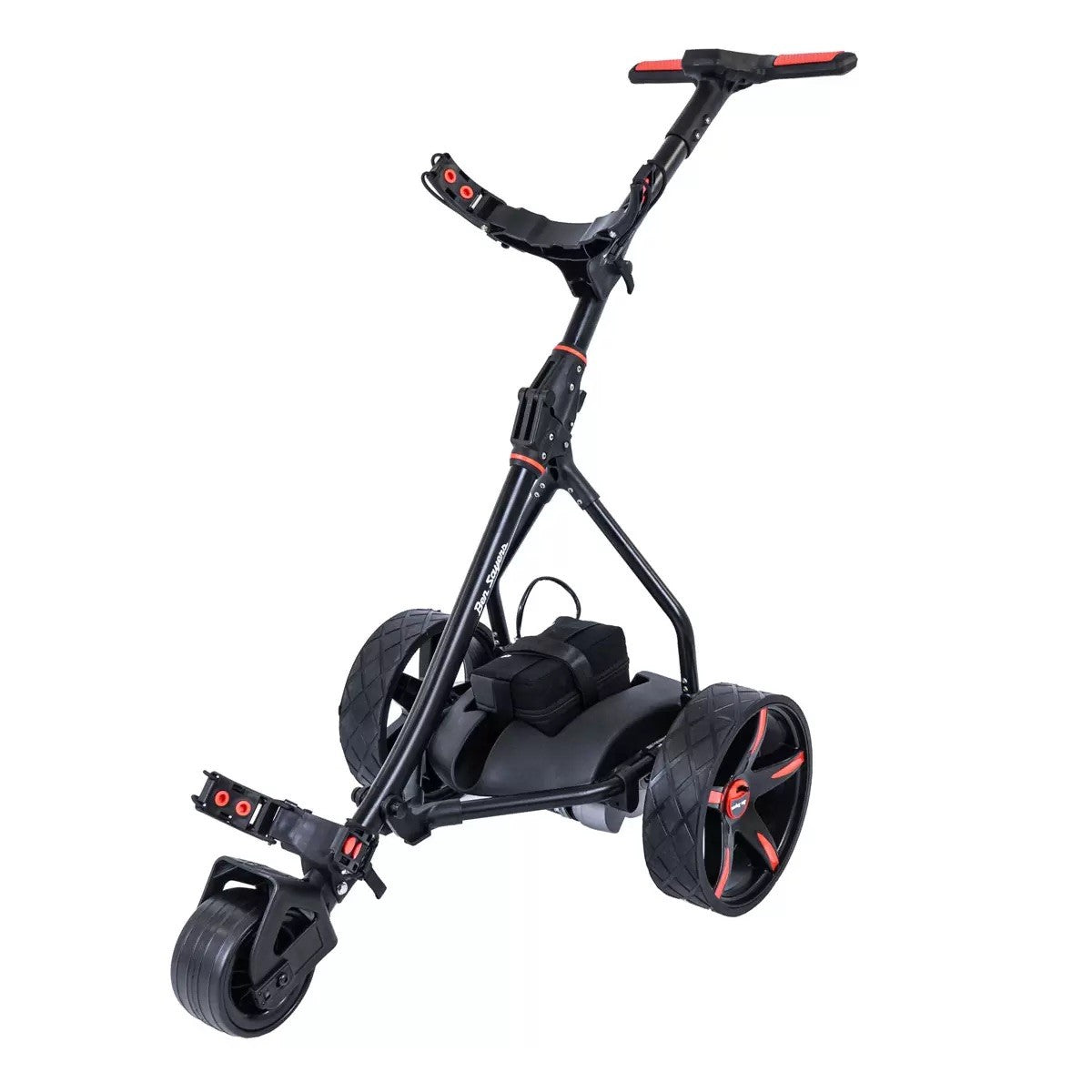 Ben Sayers 18-Hole Electric Golf Trolley in Black and Red