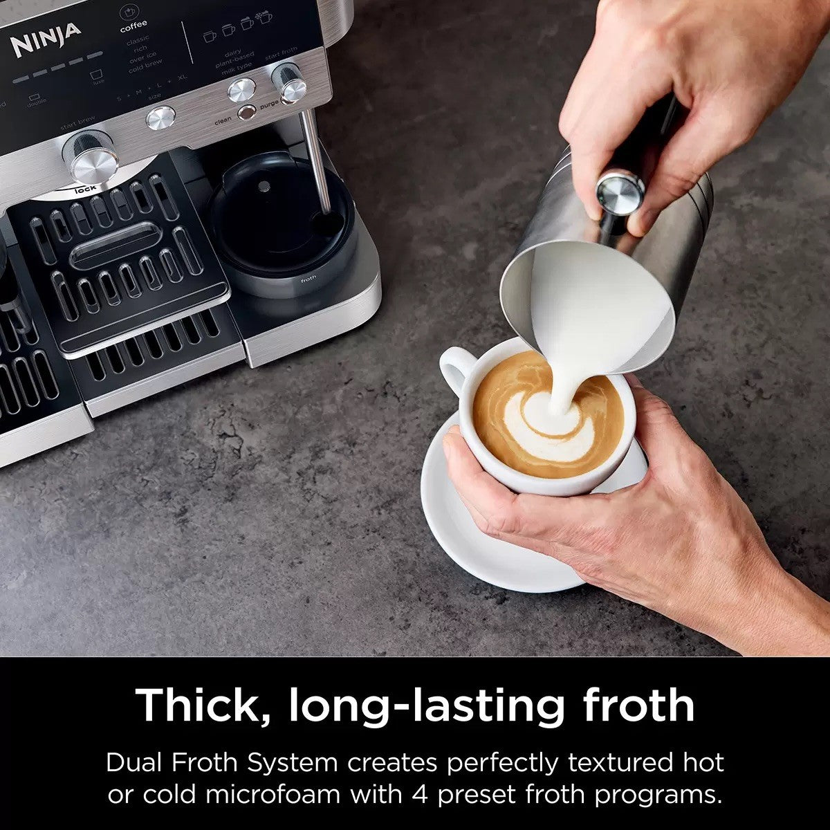 Ninja Luxe Café Premier Series Coffee Machine with Cold Brew ES601UK