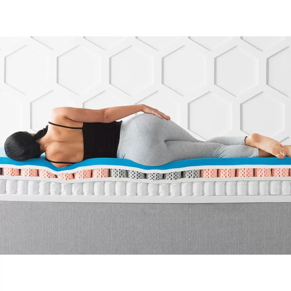Dormeo Mattress Octasmart Rolled Hybrid Mattress, King 150x200 cm New & Sealed