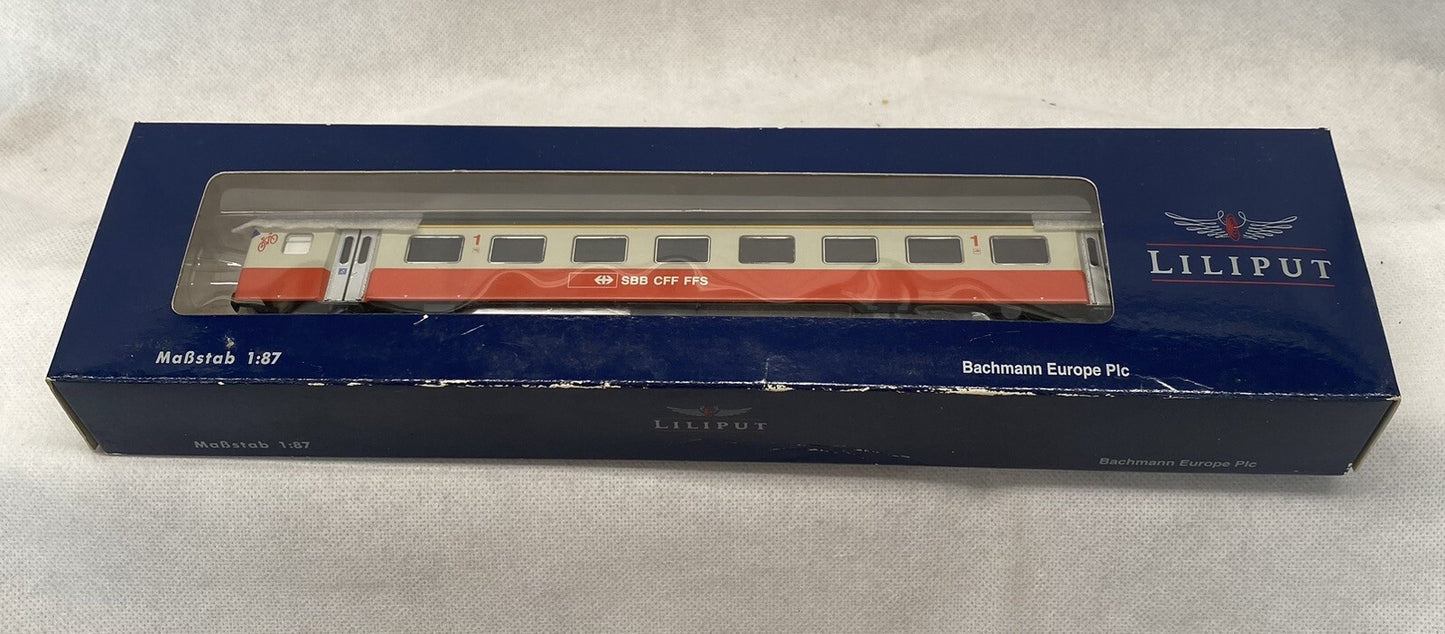 Liliput L388556- Swiss Express EW III 1st Class 18-34 005-6 SBB Ep.V