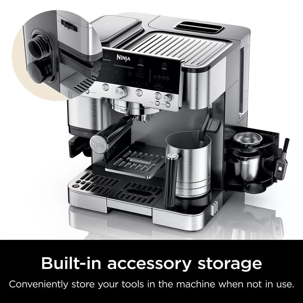 Ninja Luxe Café Premier Series Coffee Machine with Cold Brew ES601UK