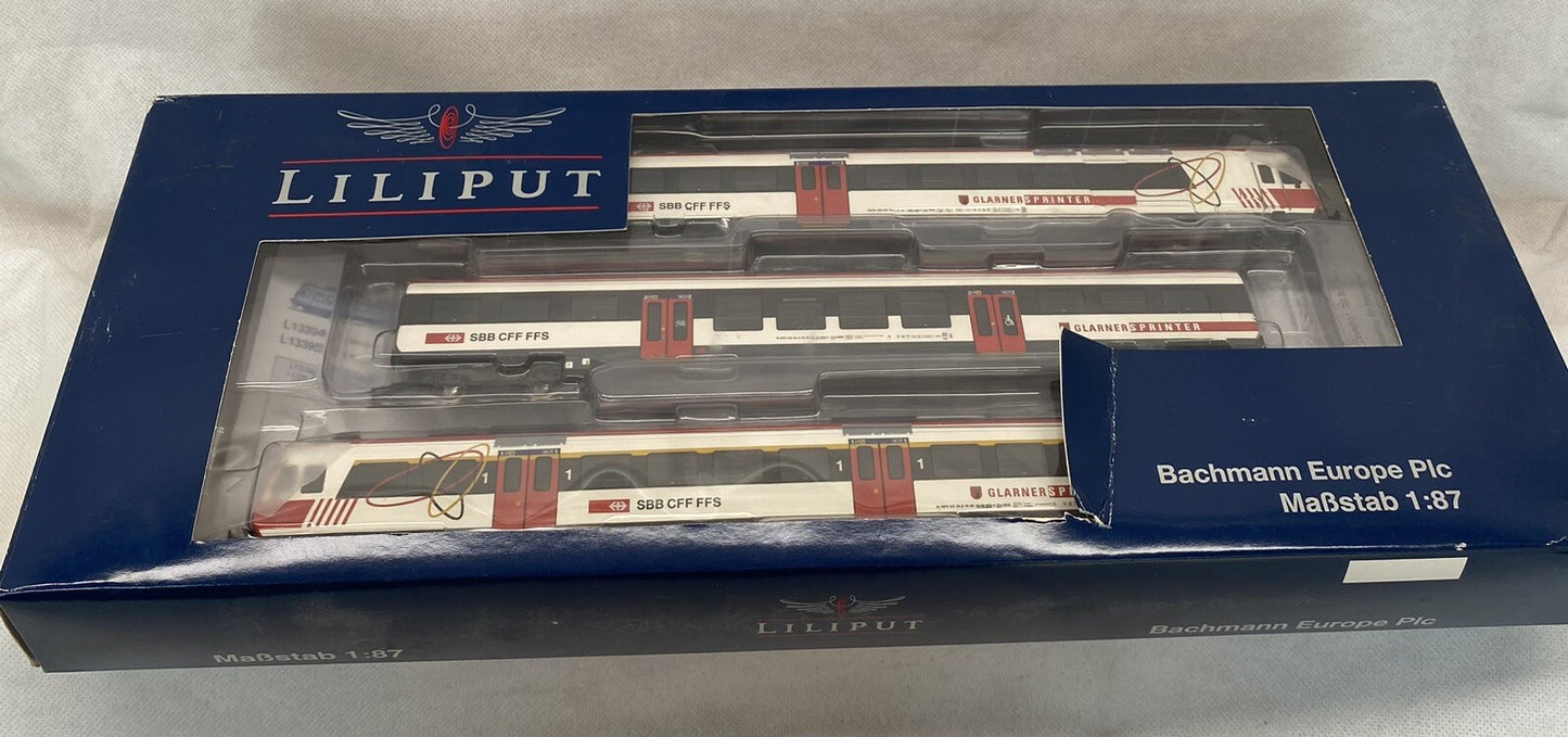Liliput L133941 Domino Abt+B+RBD Glarner . Era V