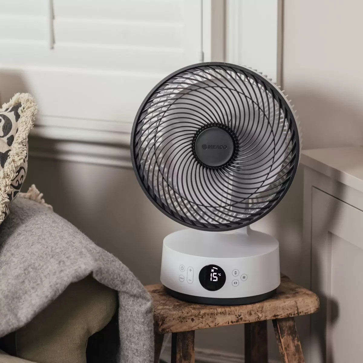 NEW Meaco Sefte Desktop Air Circulator 10" in White SEFTE10DS
