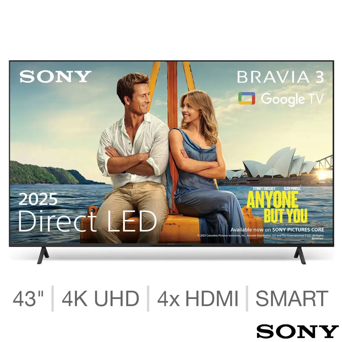 Sony Bravia 3 K43S38BP 43 inch 4K Ultras HD Smart TV