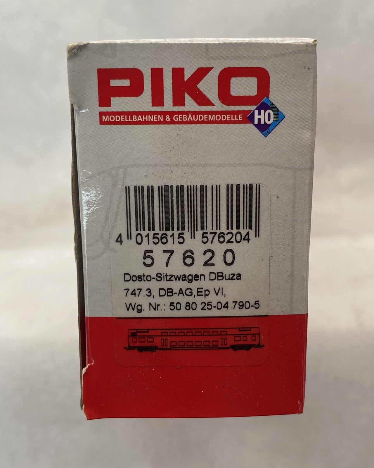 PIKO 57620- Hobby DB Regio DBuz747 2nd Class Bi-Level Coach VI HO Gauge