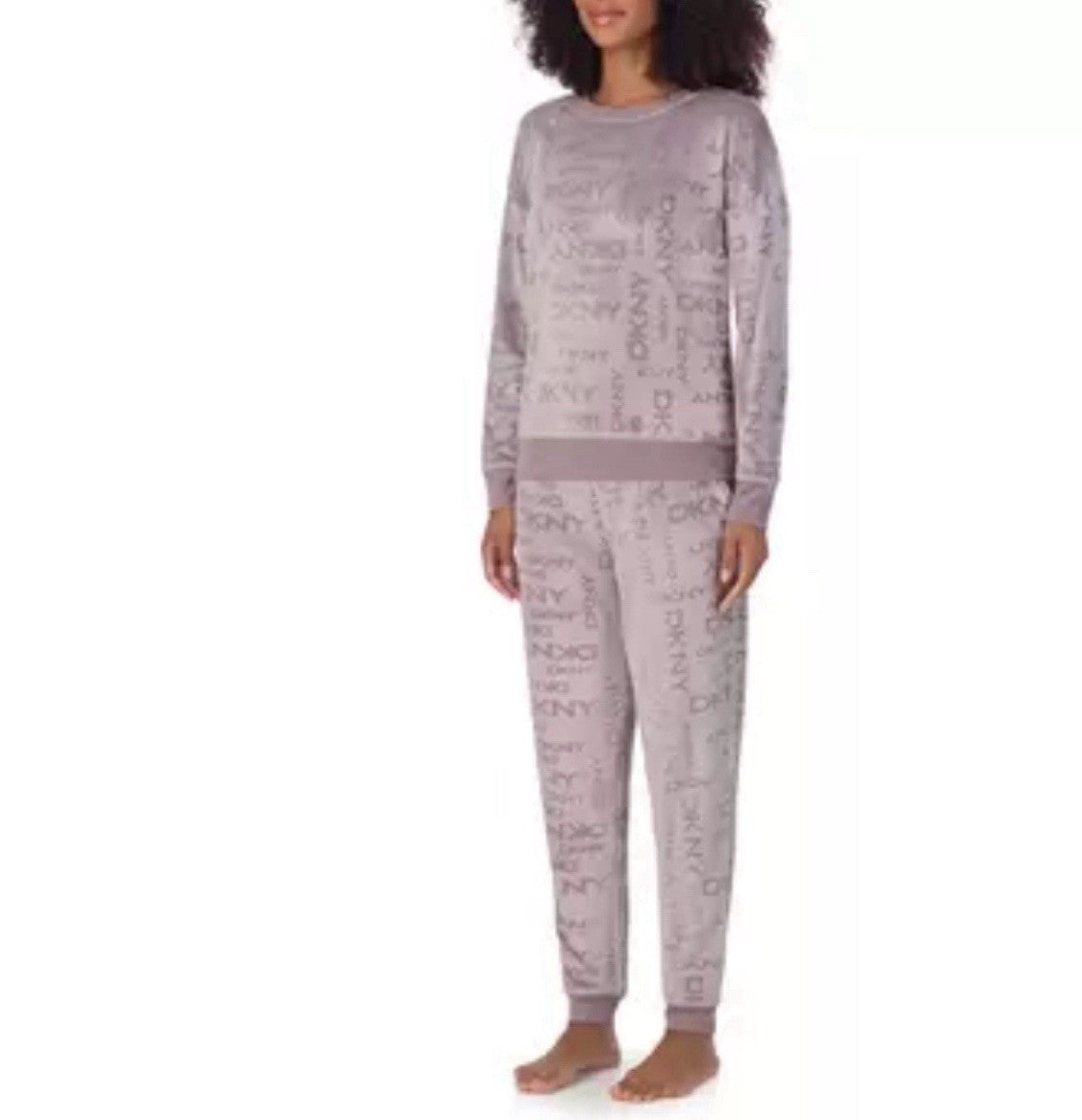 DKNY Ladies Lounge Set in Taupe- Size S