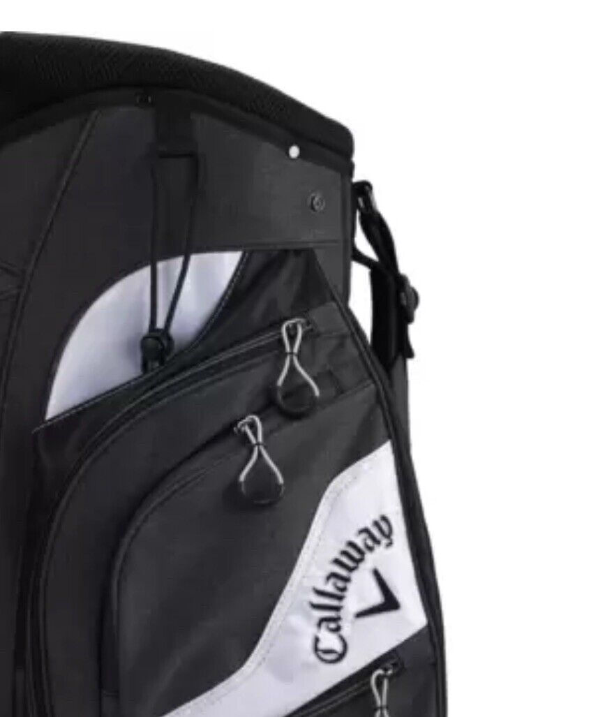 Callaway Premium Cart Bag in Black and Grey