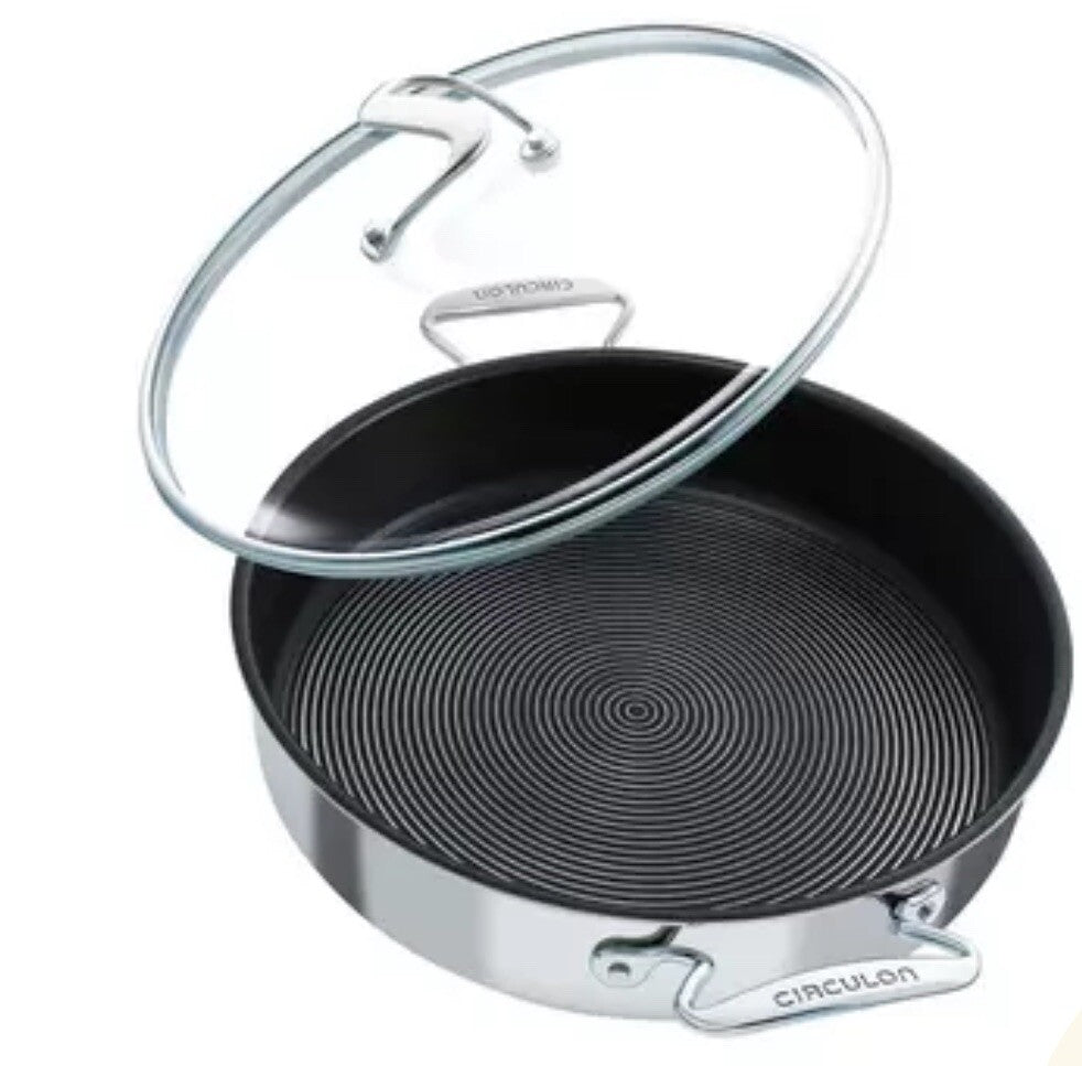 Circulon C-Series Saute Pan with Lid, 30cm- *Used, See Photos For Information*
