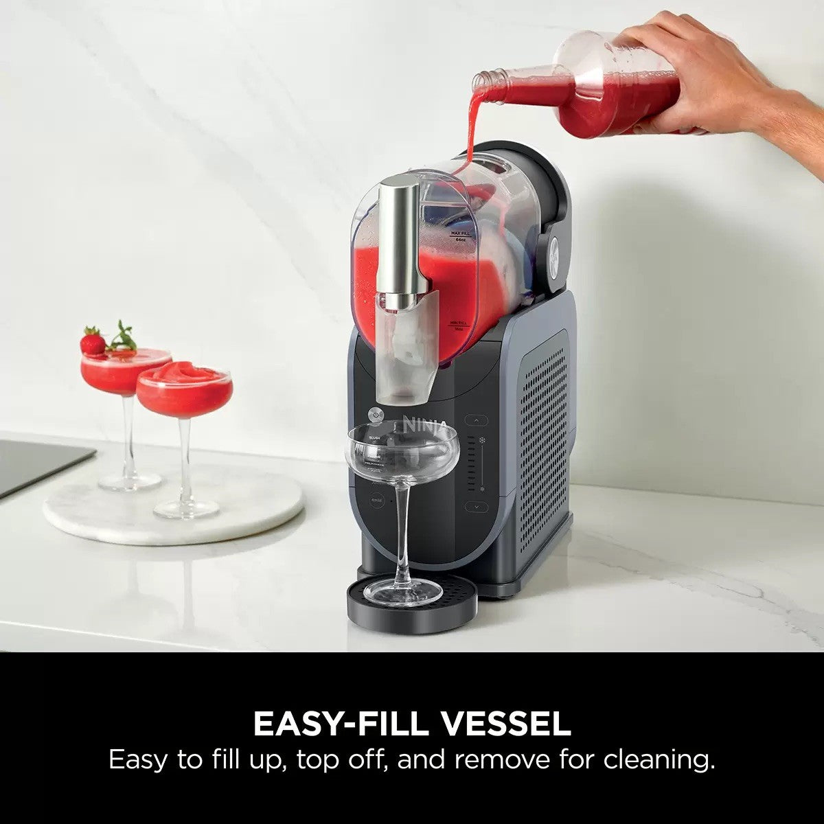 Ninja SLUSHi Frozen Drink Maker FS301UK Ice Slush Machine - Ex-Display