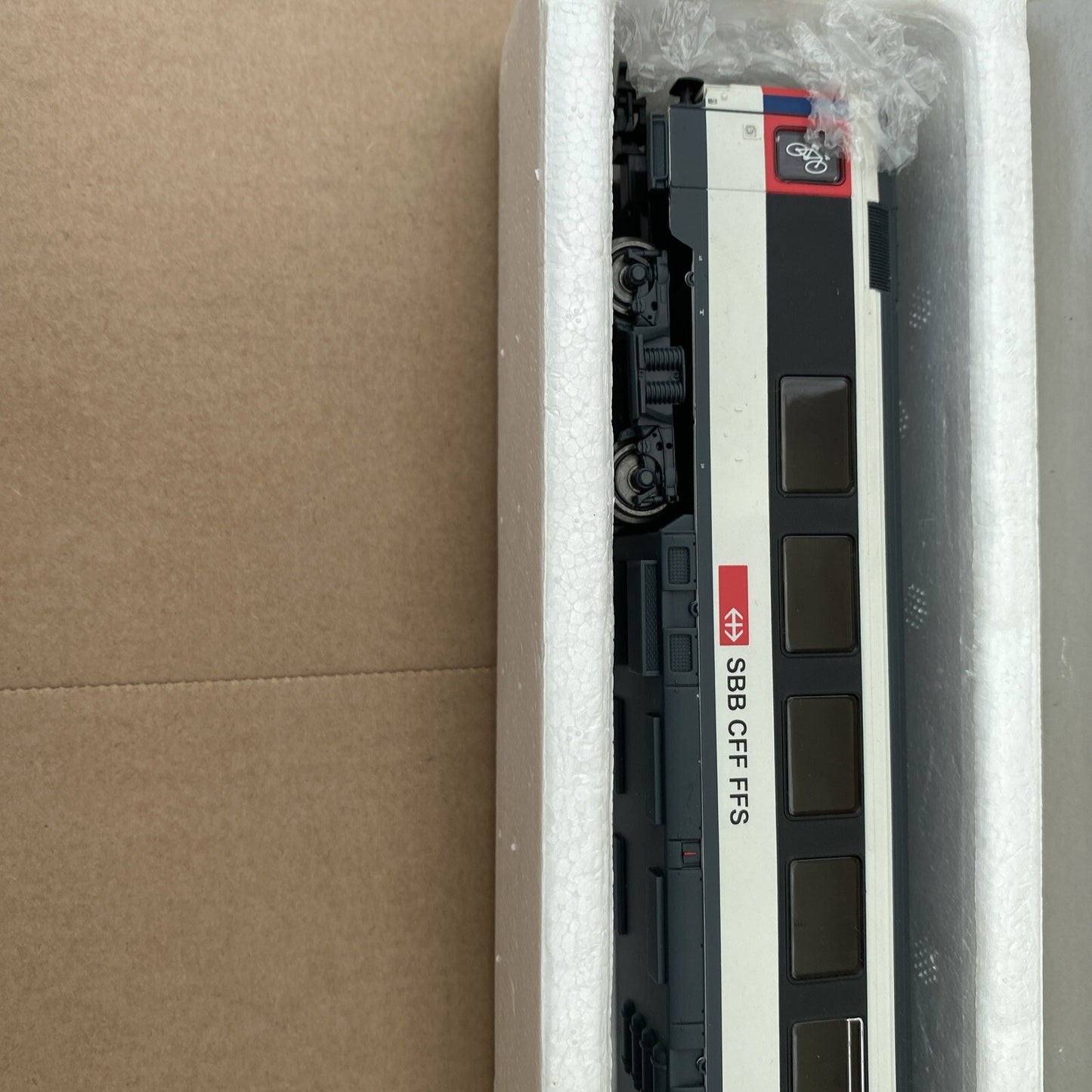 Heris 13027 H0 DC IC high-capacity wagon Bpm of the SBB OVP (HBE091) Brand NEW