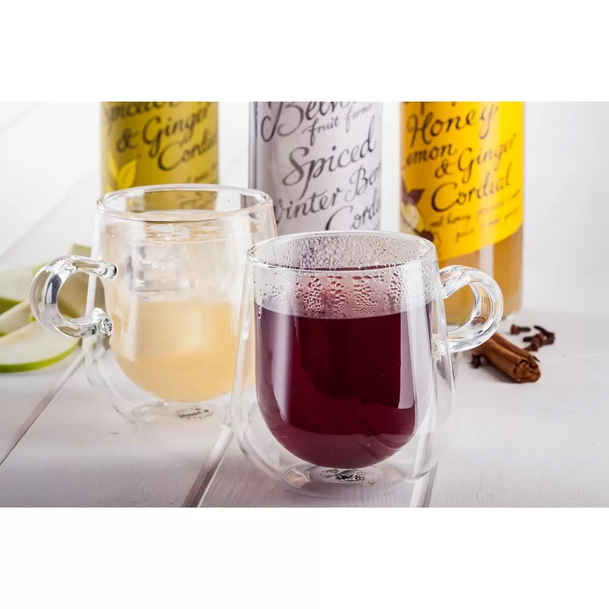 Judge Double Walled Latte Glass Set, 275ml, 6 Pack