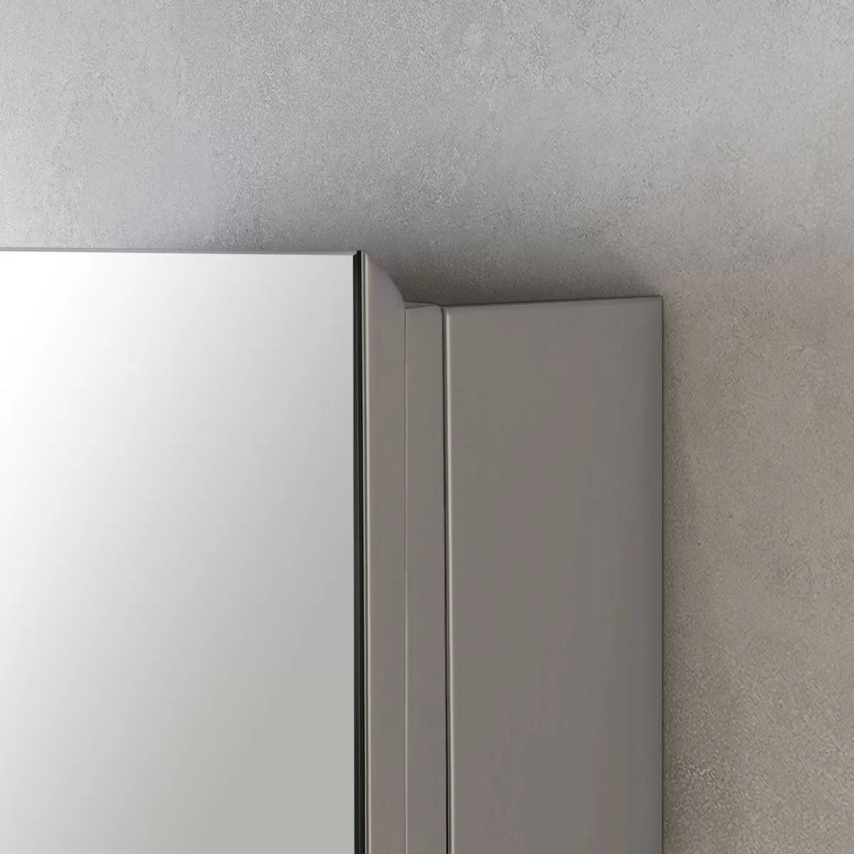 Ove Sophie Stainless Steel Bathroom Mirror Cabinet