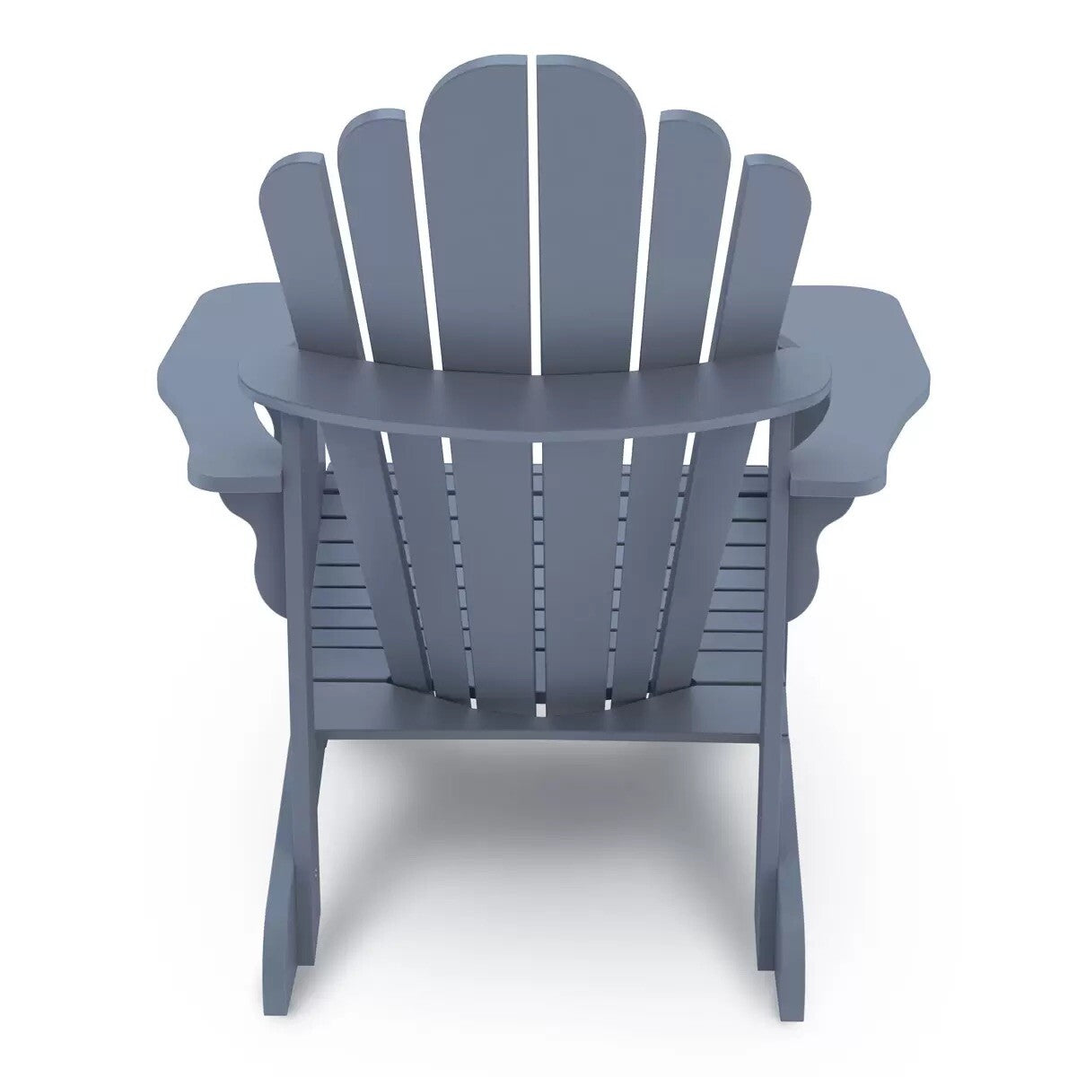 Leisure Line Adirondack Faux Wood Garden Chair in Grey- See Description**