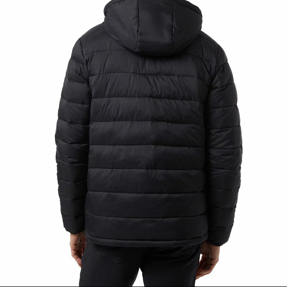 32 Degrees Men's Sherpa Lined Jacket in Black, XL