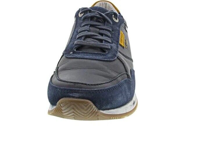 Josef Seibel Anton 50- Men’s Lace Up Casual Sneaker In Blue, UK 8