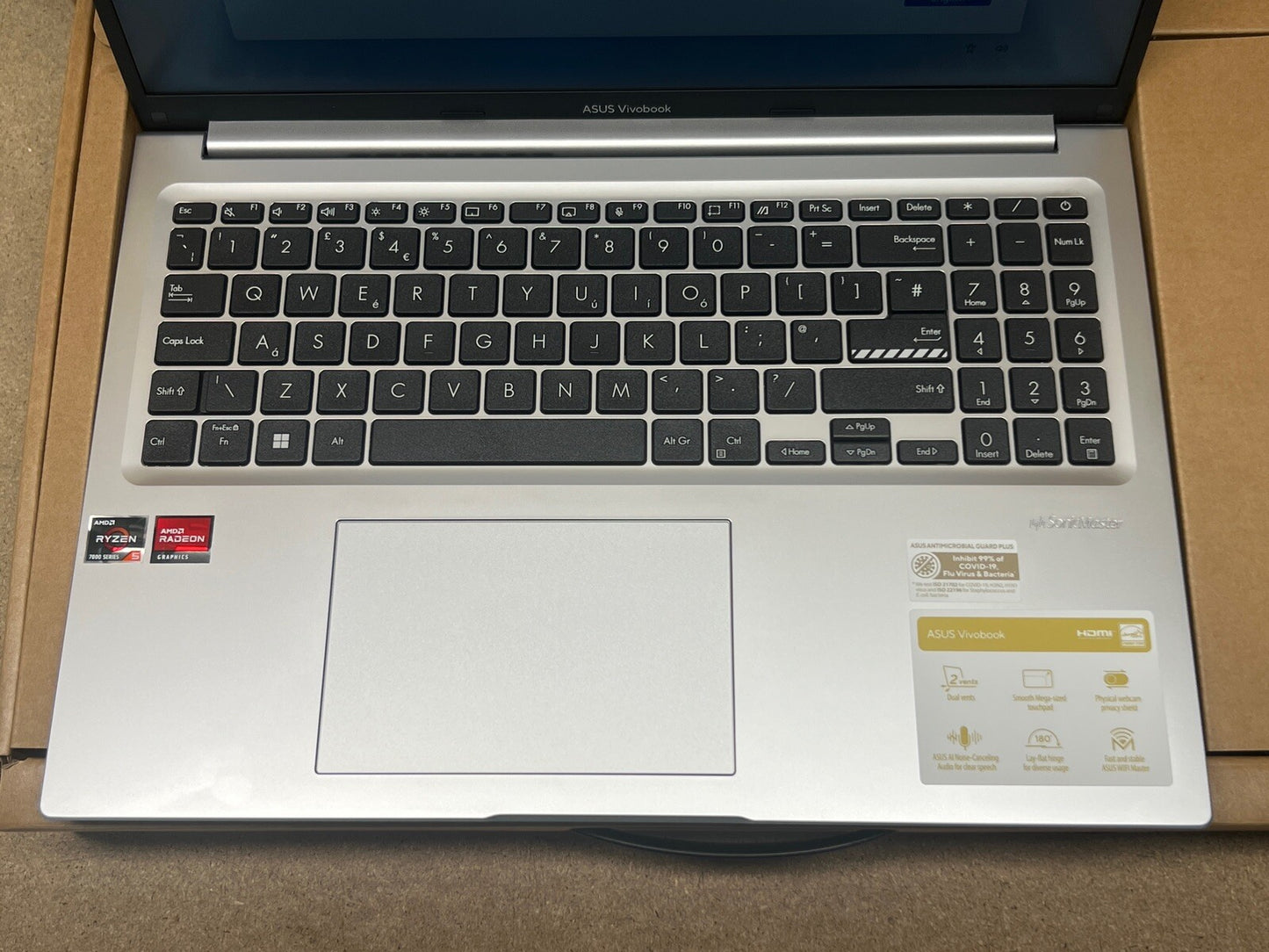 ASUS Vivobook Laptop Ryzen 5, 8GB RAM,512GB SSD, 16 Inch M1605YA-MB333W VAT