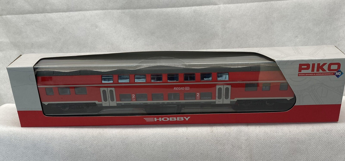 PIKO 57620- Hobby DB Regio DBuz747 2nd Class Bi-Level Coach VI HO Gauge