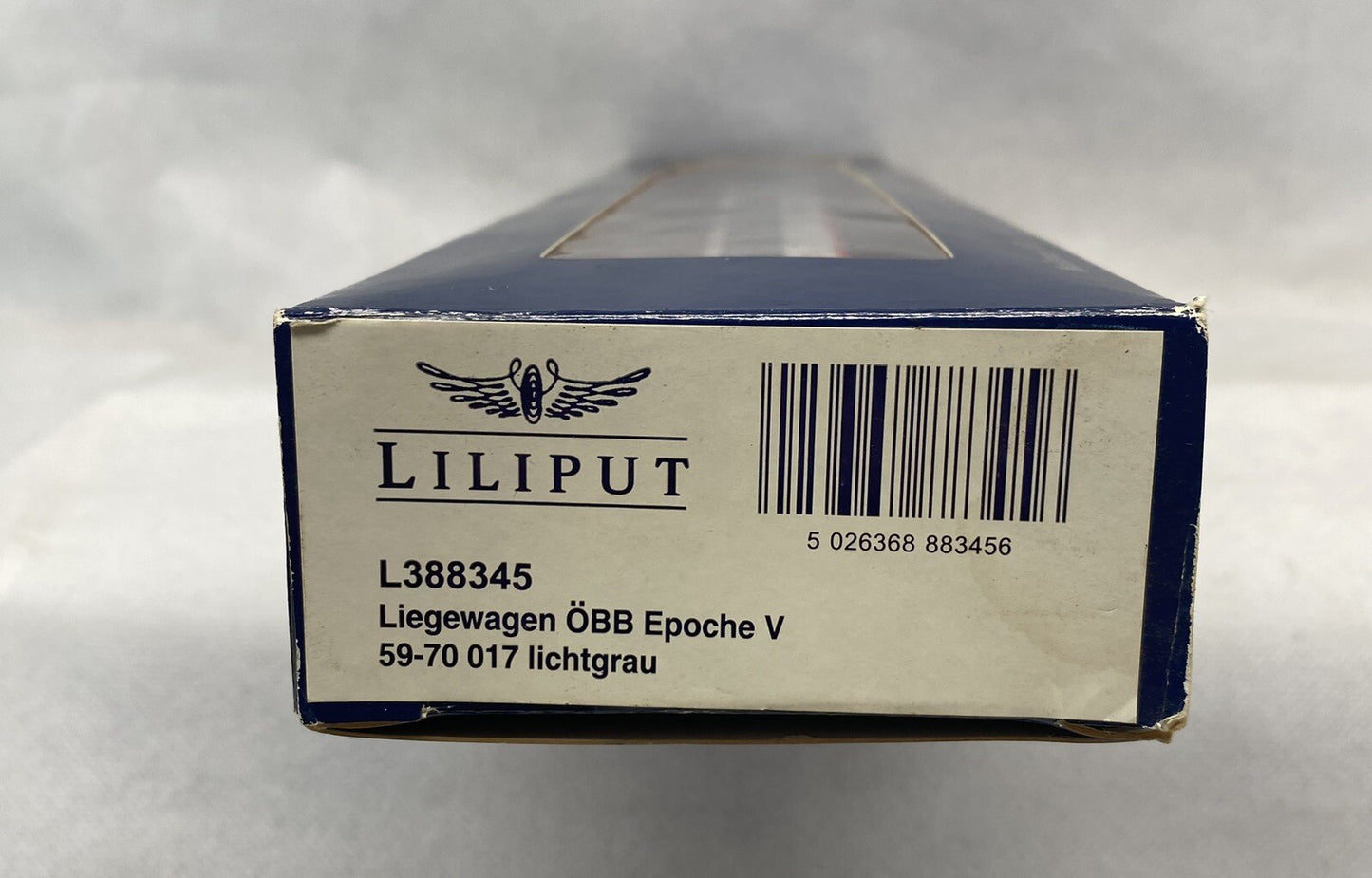 Liliput L388345 RIC carriage grey B Ep.V