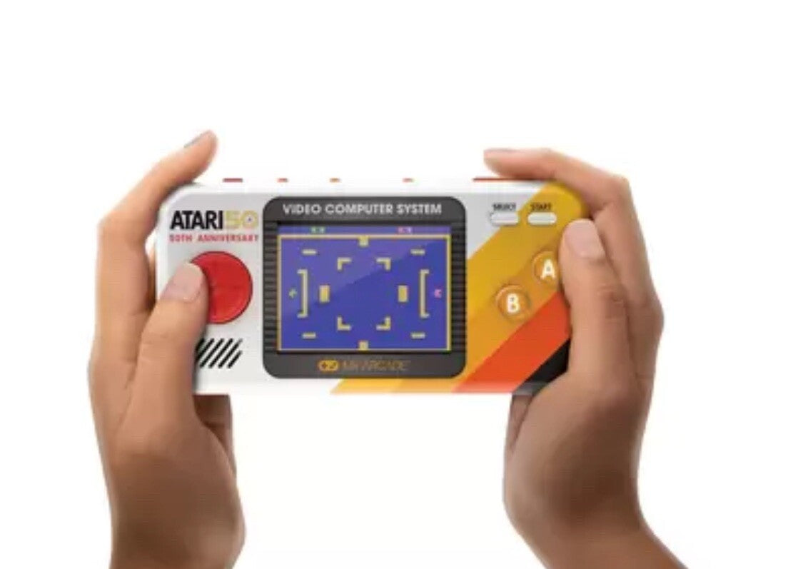 Atari Retro Video Game System & Pocket Player Pro