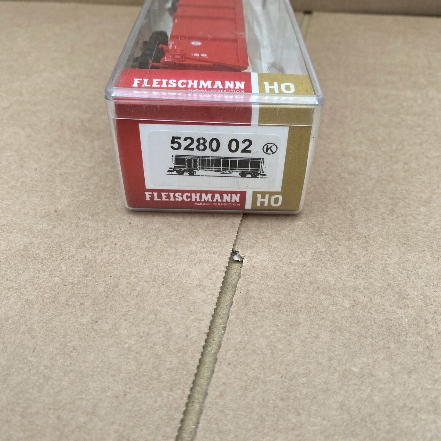 Fleischmann 5267 rolling roof trolly, Tamns893 of DB AG