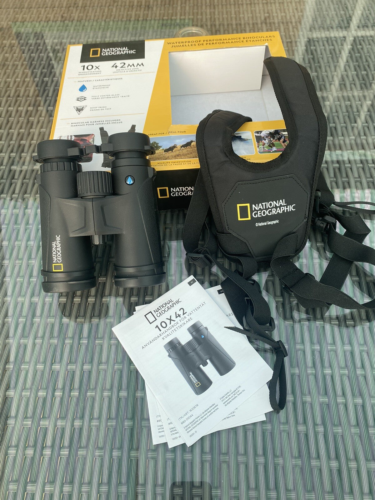 Fogproof Binoculars National Geographic 10x42 Waterproof