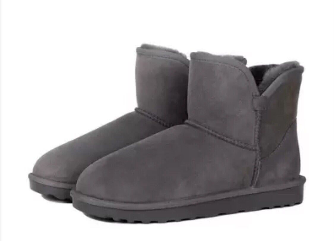 Kirkland Signature Ladies Shearling Boot in Grey UK 5