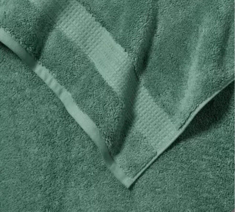 Grandeur 100% Hygro Cotton Bath Sheets / Towels / Pack of 2 in Oil Blue 76x147cm