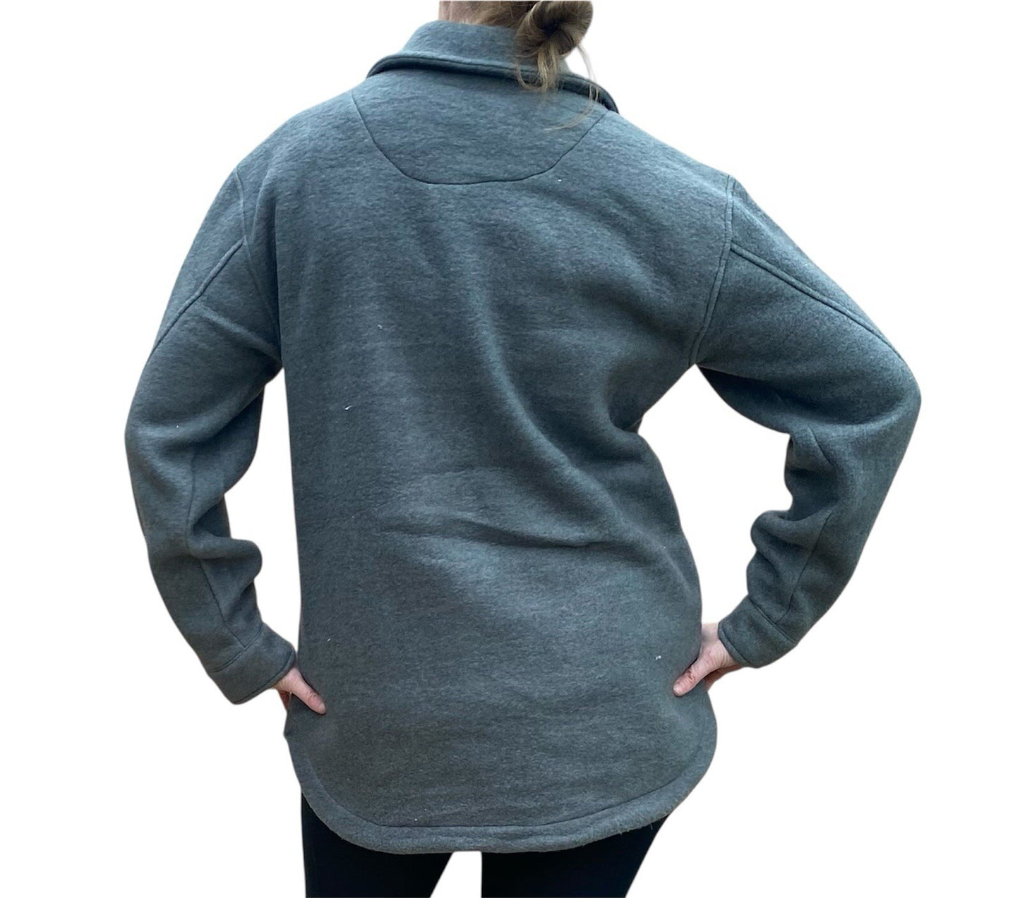 Weatherproof Garment FLEECE SHACKET Charcoal Grey S M L XL