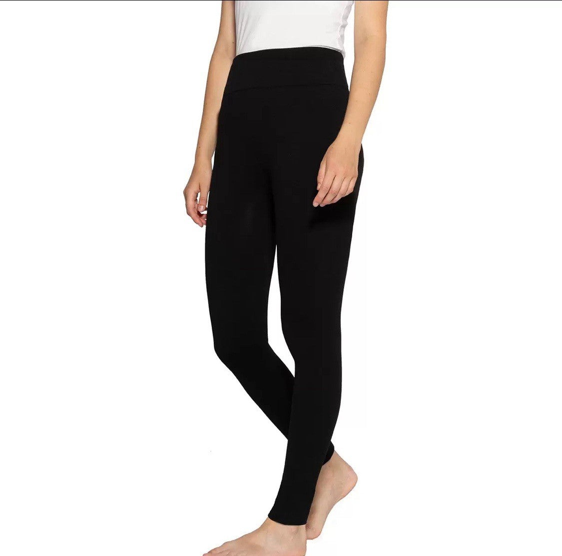 Ellen Reyes Fleece Lined Leggings 2 Pack, Size L